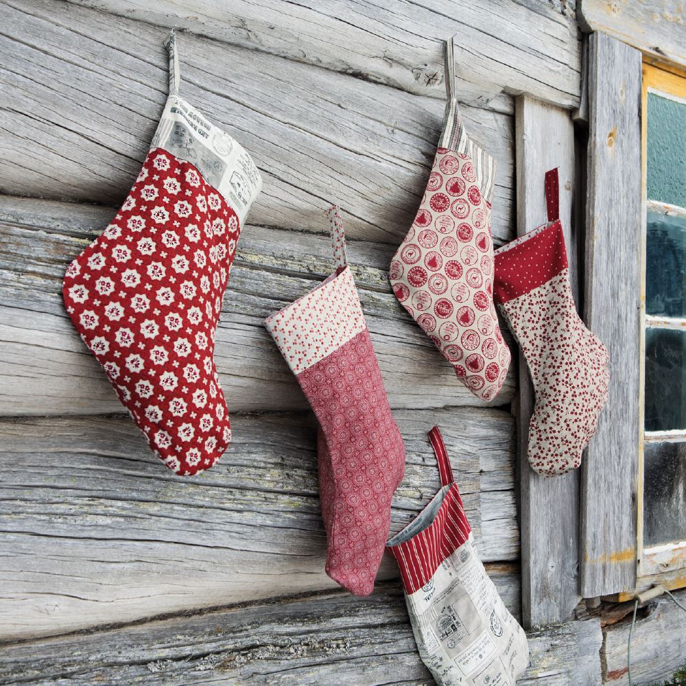 Windswept specificere Forventning DIY Fredag: Hjemmelavede julesokker