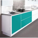 Folie til køkkenlåger - 054 turkis - Signcom