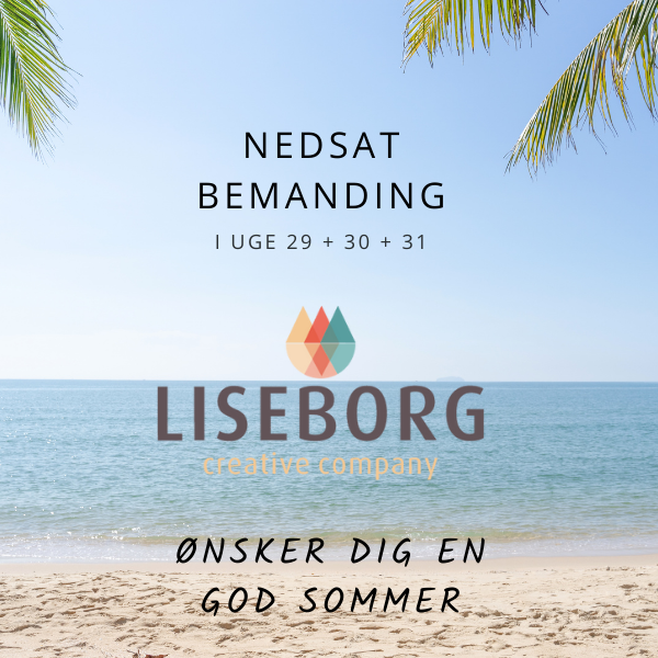 Nedsat bemanding - sommerferie 2024