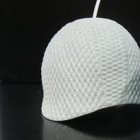 Lampe forklædt som badehætte
