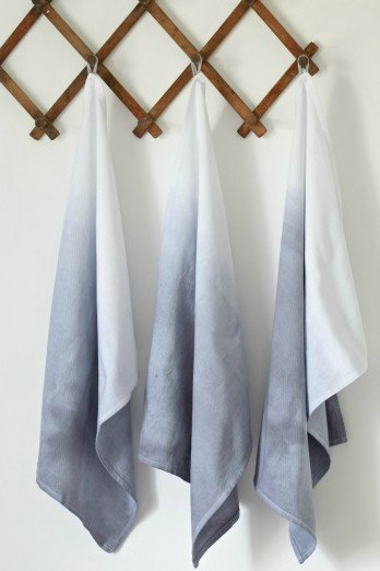 DIY Fredag: Dip Dye og Shibori farvning