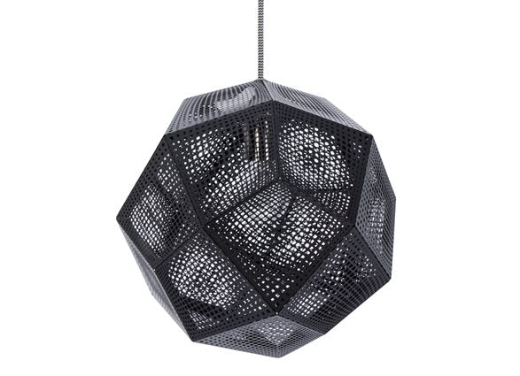 Tom Dixon Etch pendel - nu i sort