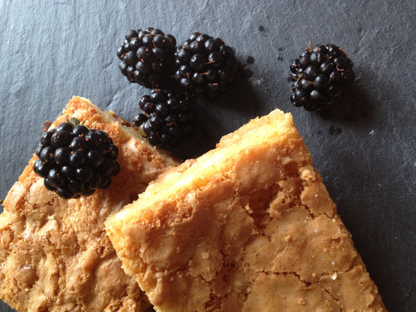 En hvid brownie aka en blondie… med lakrids