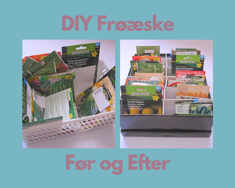DIY Fredag: Lav en æske til opbevaring af frøposer