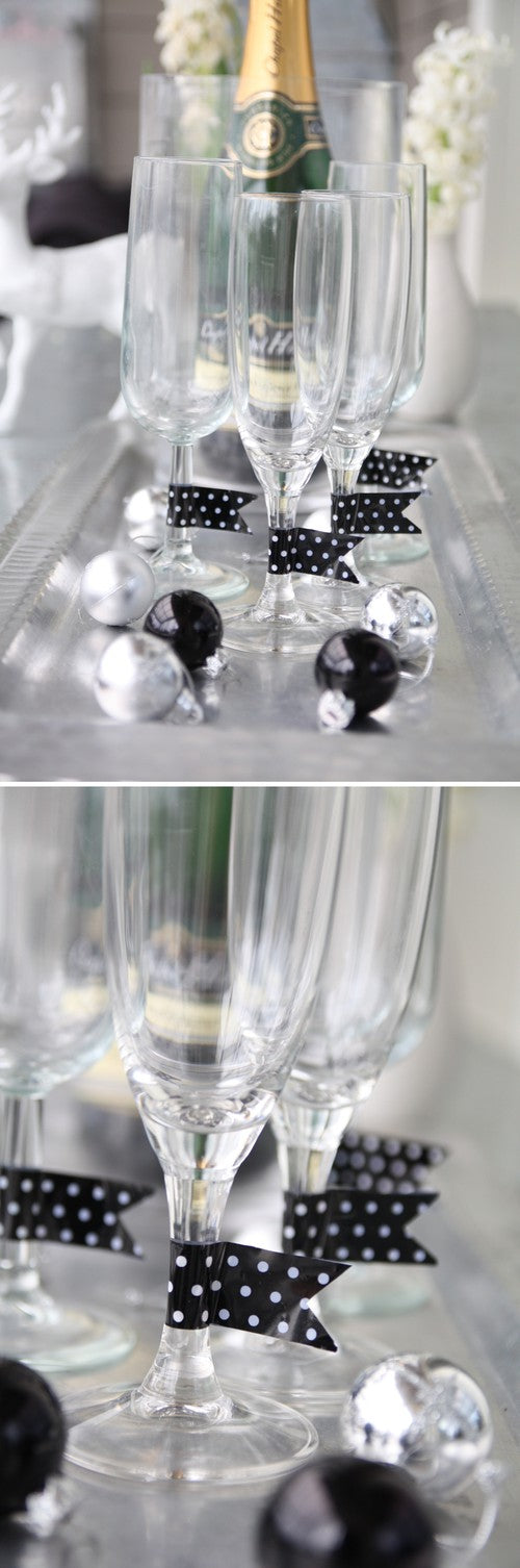 DIY Fredag: Pynt dine champagneglas til nytår