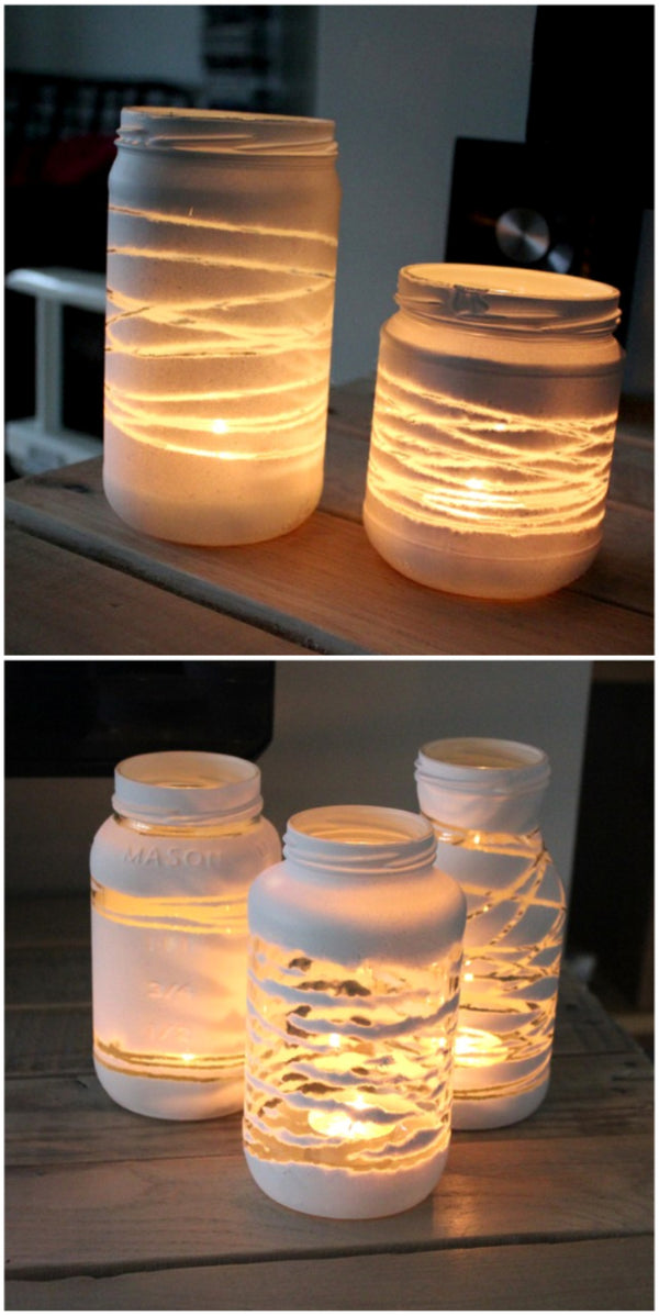 DIY glaslanterner