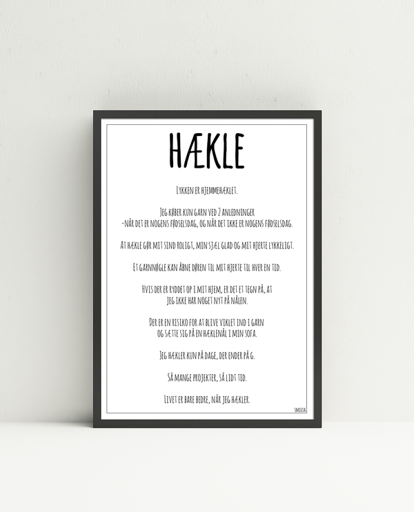 Plakat Tirsdag: Kreative tekstplakater fra Smilia