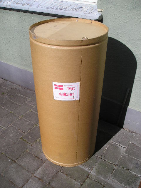 Paptønde med låg
