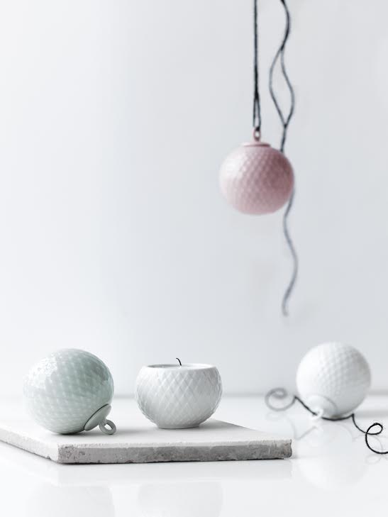 Julepynt fra Lyngby Porcelænsfabrik