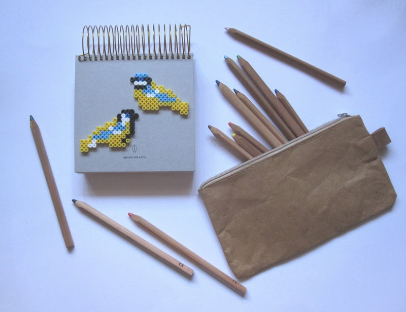 DIY Fredag: Pynt en notesbog med perleplader