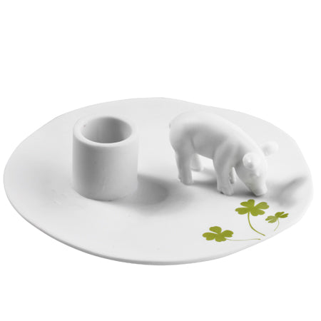 räder lysestage med gris