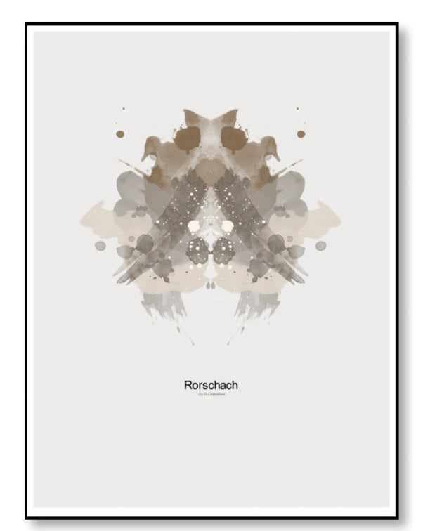 Plakat Tirsdag: Rorschach Emotions