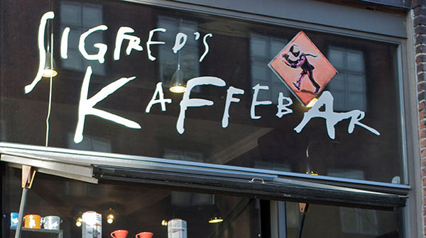 Sigfreds Kaffebar i boghandlerens kælder