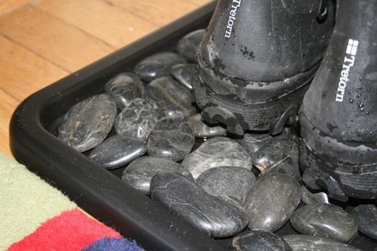 DIY Fredag: Skobakke med sten