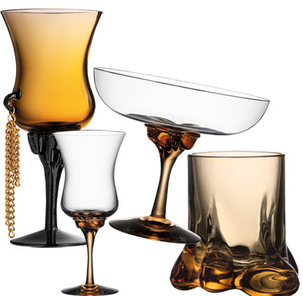 Glas med cool attitude...