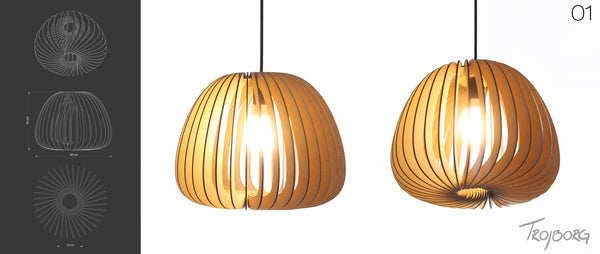 Trojborg lampe