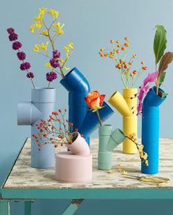 DIY Fredag: Vaser af plast afløbsrør