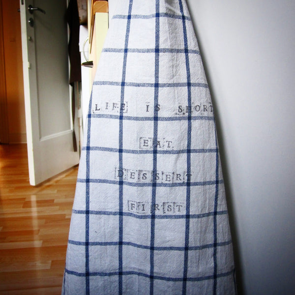 DIY Fredag: Stempeltryk på viskestykke