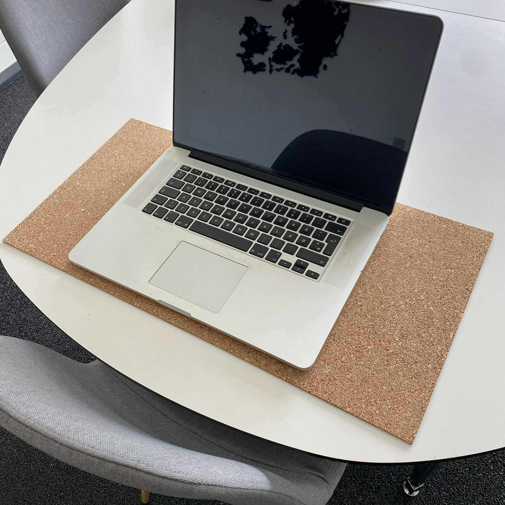 Kork mousepad, neutral 30x60 cm