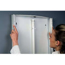 LED Convex Lysramme Enkeltsidet