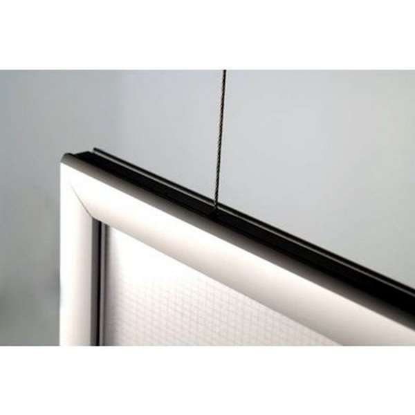 LED Lysramme Dobbeltsidet, Horisontal
