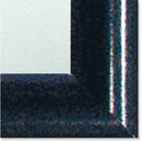 Klikramme med 25mm aluminium profil, sort