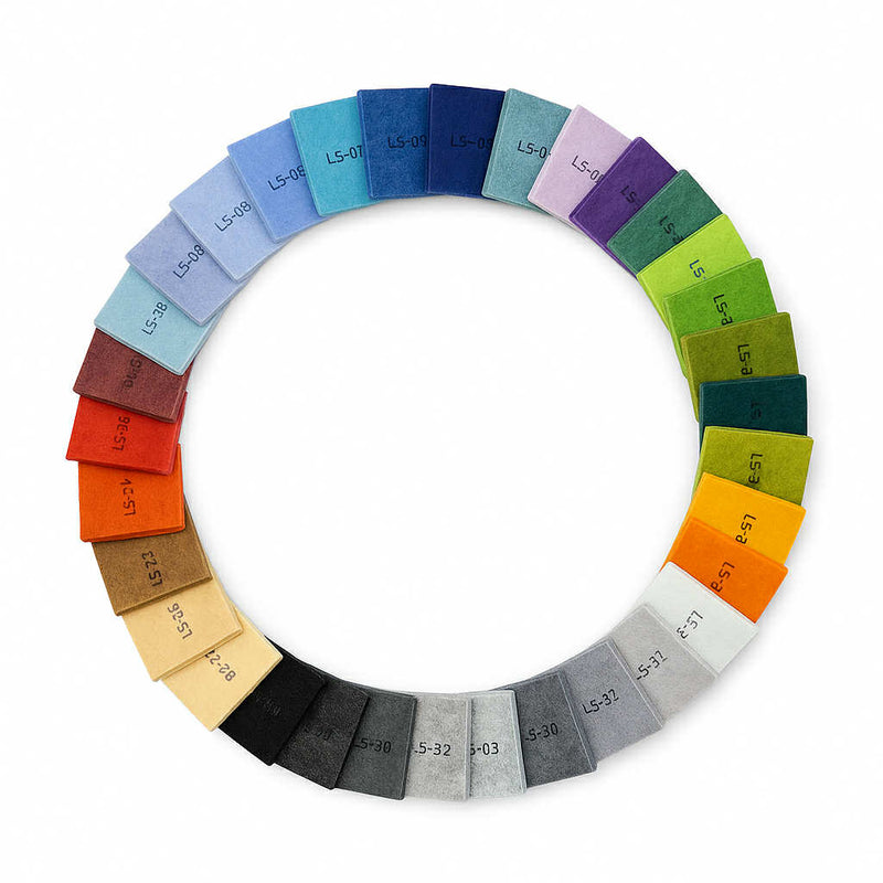 Filt Akustik farveprøve 9mm