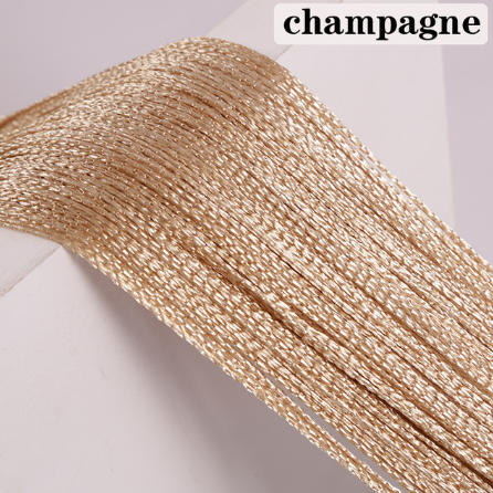 Flueforhæng 100x200 cm - champagne
