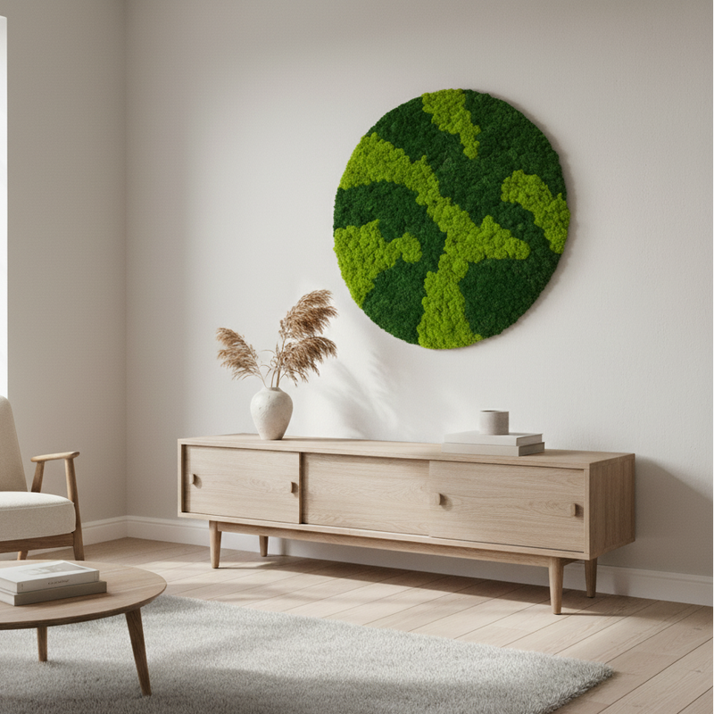 OEKOBOARD Premium - Blandet mos cirkel