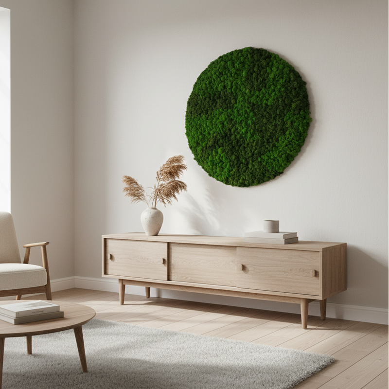 OEKOBOARD Premium - Blandet mos cirkel