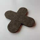 Bordskåner i filt, 4 stk.