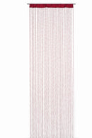 Flueforhæng Charleston 90x250 cm - rød