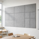 Filt Akustikpanel med skrå kanter, 9mm