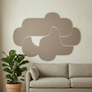 Filt Akustikplade 9mm, Cloud shape