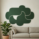 Filt Akustikplade 9mm, Cloud shape