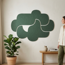 Filt Akustikplade 9mm, Cloud shape