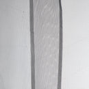 Dørforhæng net - sort, 100x230cm