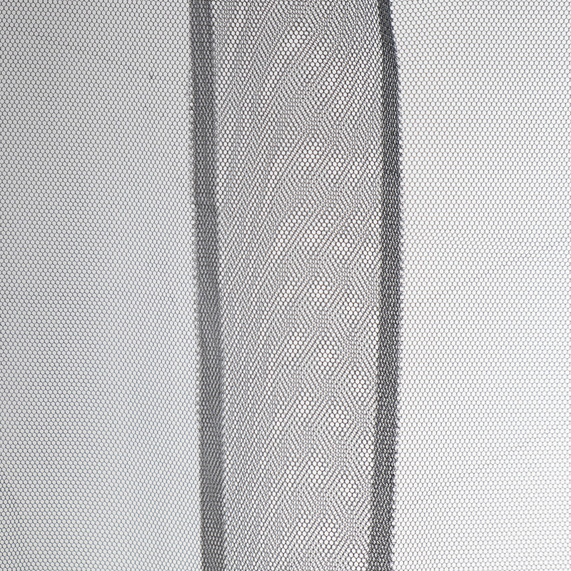 Dørforhæng net - sort, 100x230cm