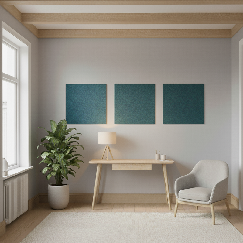 Filt Akustikplade 9mm, 60x60cm