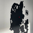 Filt Akustik Danmarkskort 9mm