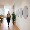 Filt Akustikpanel cirkel 9mm, Ø60 cm.