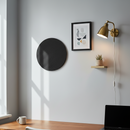 Filt akustik cirkel i sort, Ø 30 cm.