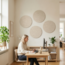 Filt Akustikpanel cirkel 9mm, Ø40 cm.