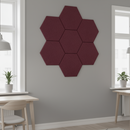 Filt Akustik hexagon 40x35cm - 3 stk