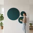 Filt Akustikpanel cirkel 9mm, Ø60 cm.