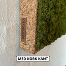 OEKOBOARD Basic - Blandet mos firkant - 3 farver