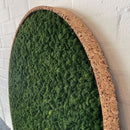 OEKOBOARD Premium - Mørk mos cirkel MED kork kant
