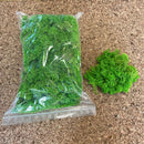 2. sortering lys grøn mos.