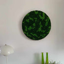 Premium blandet mos cirkel med 2 farver. Lys grøn og mørkegrøn. 