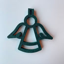 Juleengel udskåret i 9 mm filt akustik